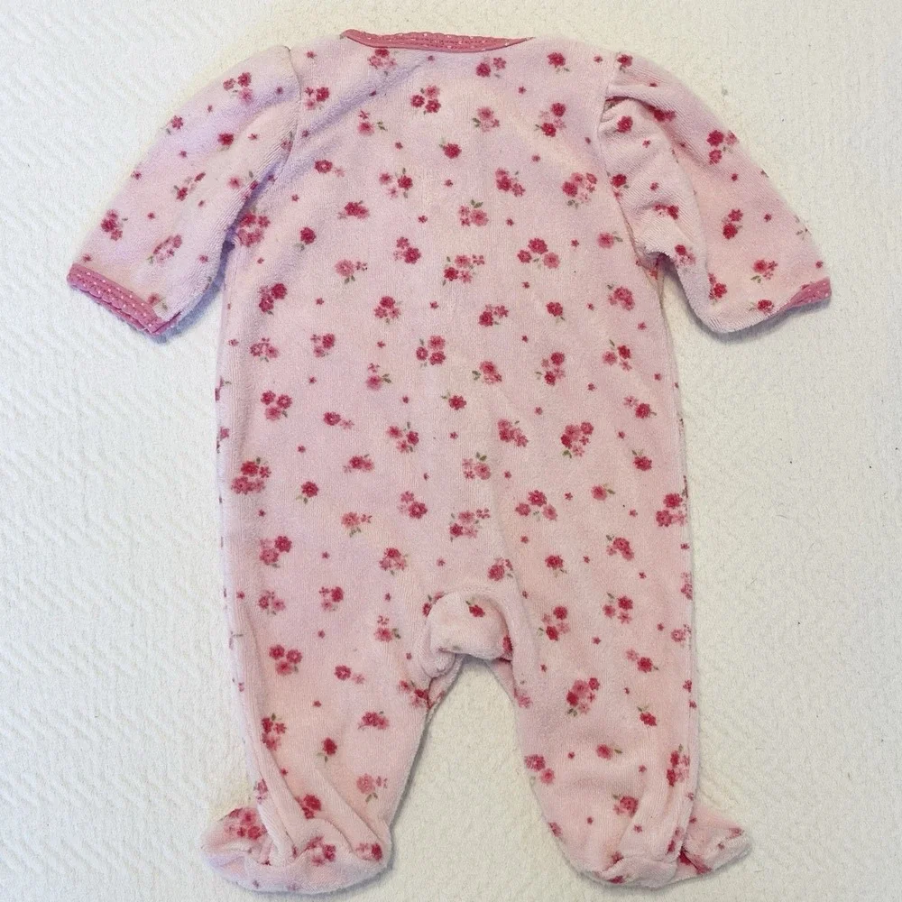 Baby Girl Clothes Vintage Carter's Newborn Pink Floral