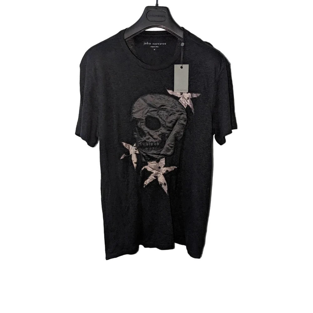 John Varvatos varvatos crew textured