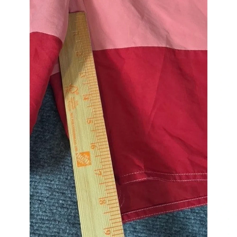 Armani Exchange Mens Pink‎ Colorblock Board Shorts Swim Trunks Logo Size 34