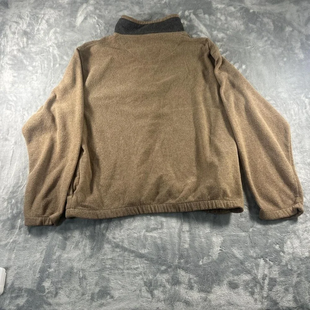 N/A fleece brown quarter