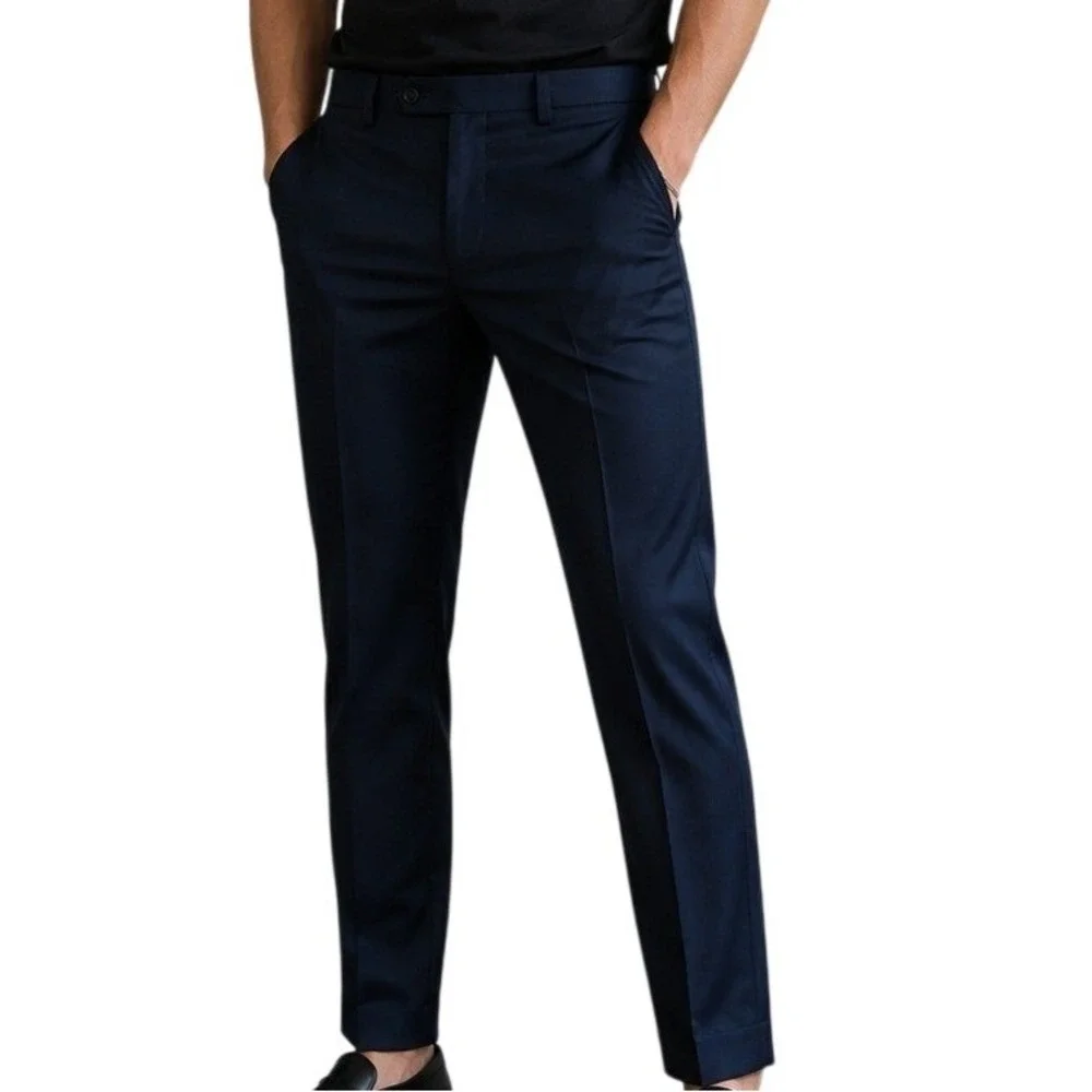 Lauren Ralph Lauren Navy Blue Dress Pants Men's‎ 38W x 32L