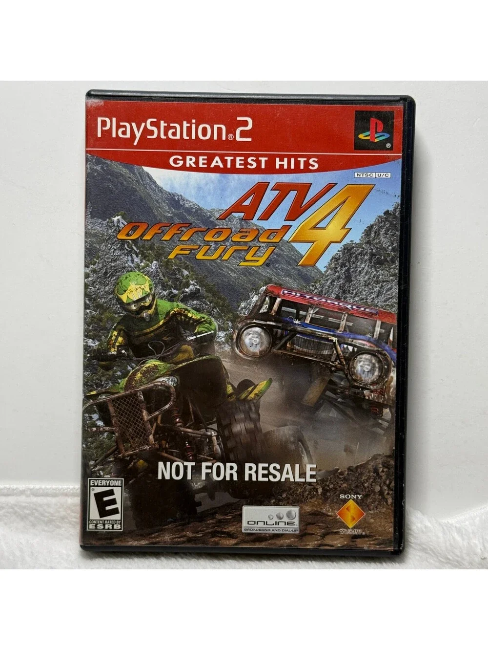ATV Offroad Fury 4 PS2 Greatest Hits CIB PlayStation 2