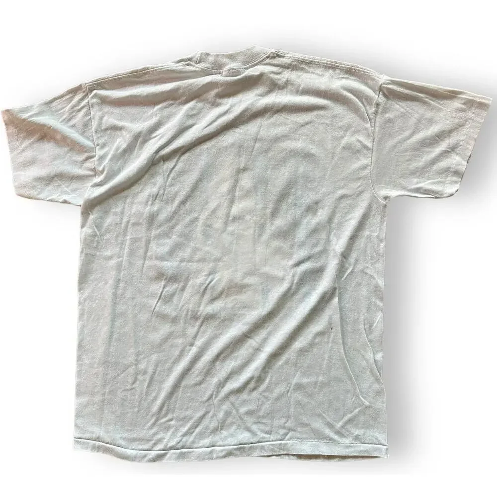 Vintage 1980s Who Framed Roger Rabbit 3D Jail Graphic T Shirt Single Stitch Mens