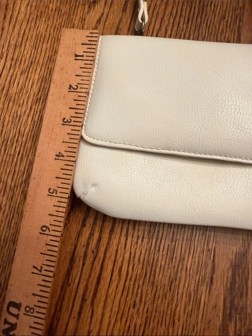 Joy Susan Ivory Phone Crossbody Wallet Purse Card Holder Minimalist Small Bag