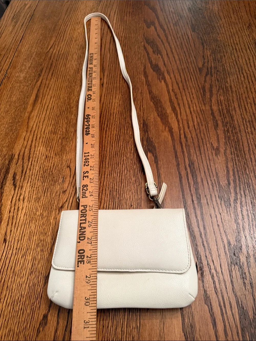 Joy Susan Ivory Phone Crossbody Wallet Purse Card Holder Minimalist Small Bag