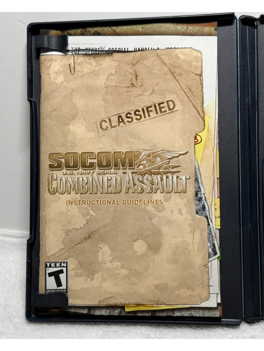 SOCOM U.S. Navy SEALs Combined Assault PS2 Complete CIB PlayStation 2