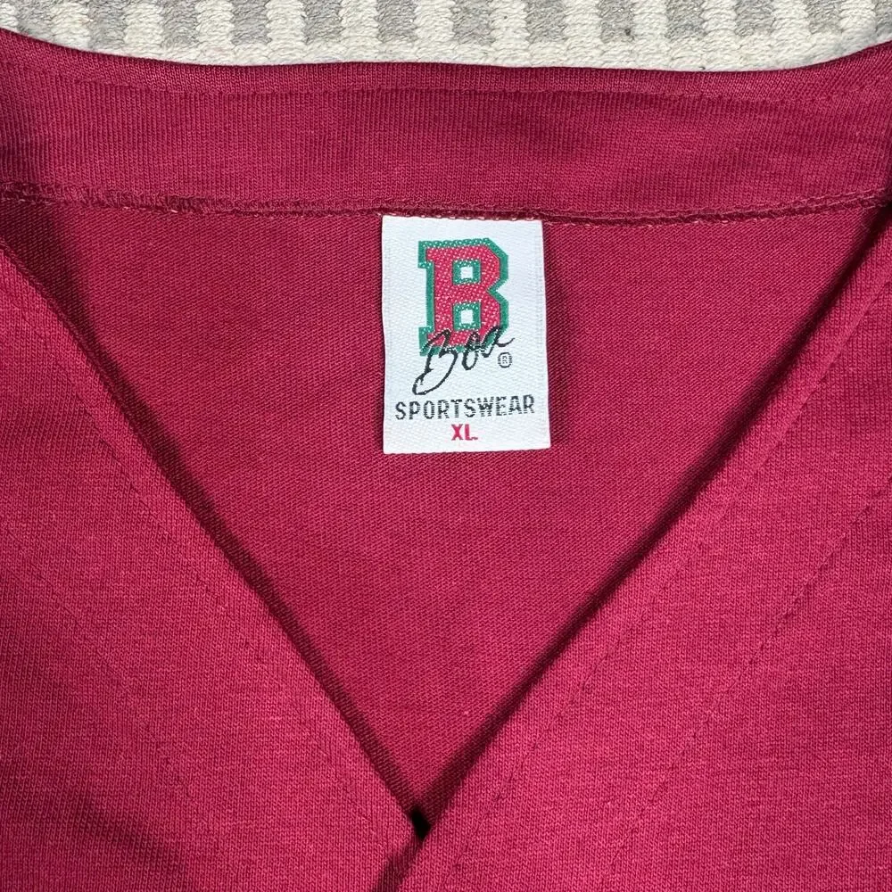 Vintage 90s Boa Sportswear Alabama Crimson Tide 'Bama' Baseball Jersey XL‎
