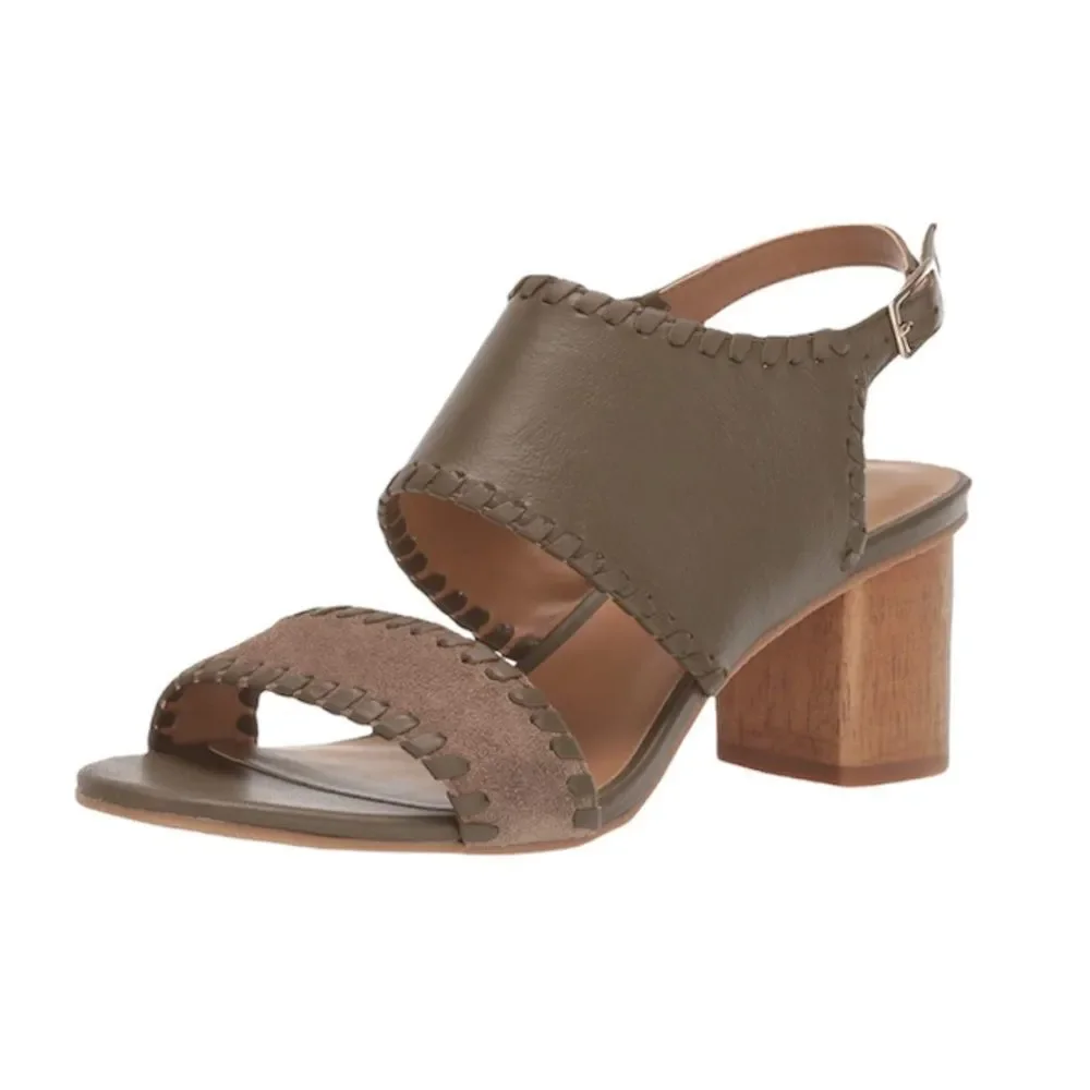 Jack Rogers Sloane Slingback Heels Size 9