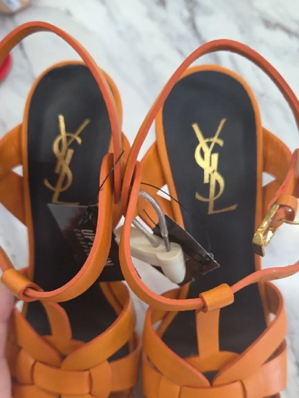 Yves Saint Laurent bold orange