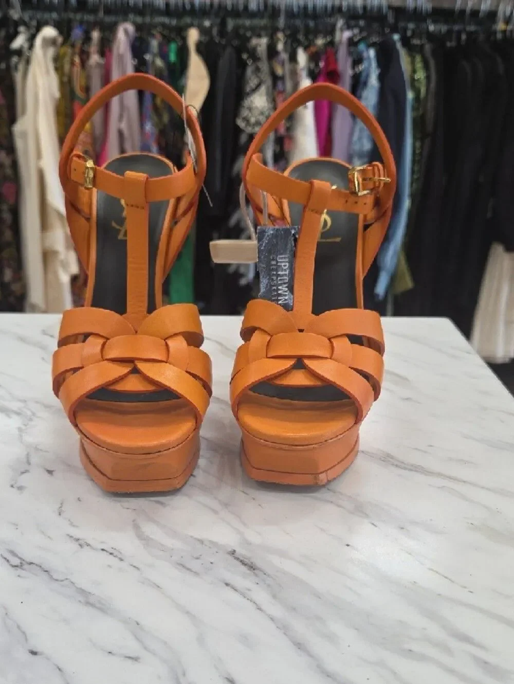 Yves Saint Laurent bold orange