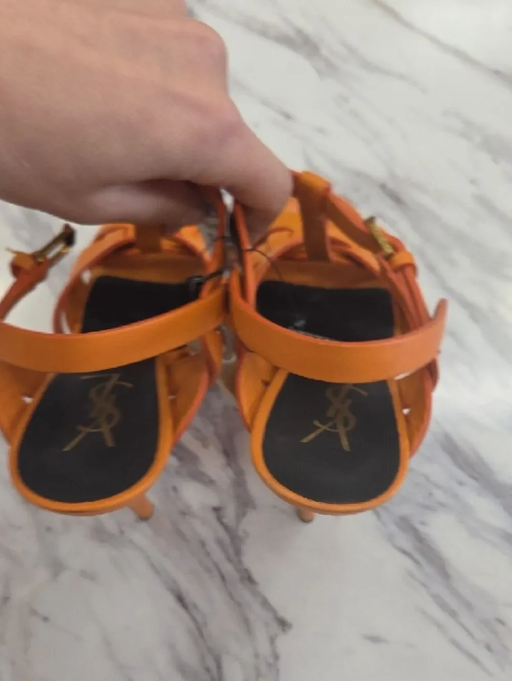 Yves Saint Laurent bold orange