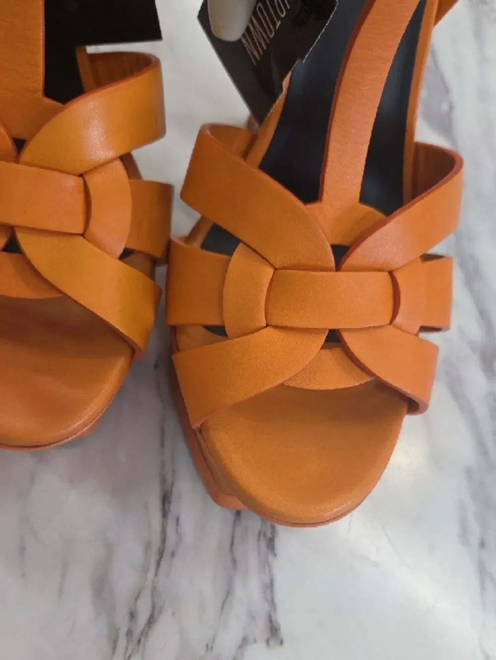 Yves Saint Laurent bold orange