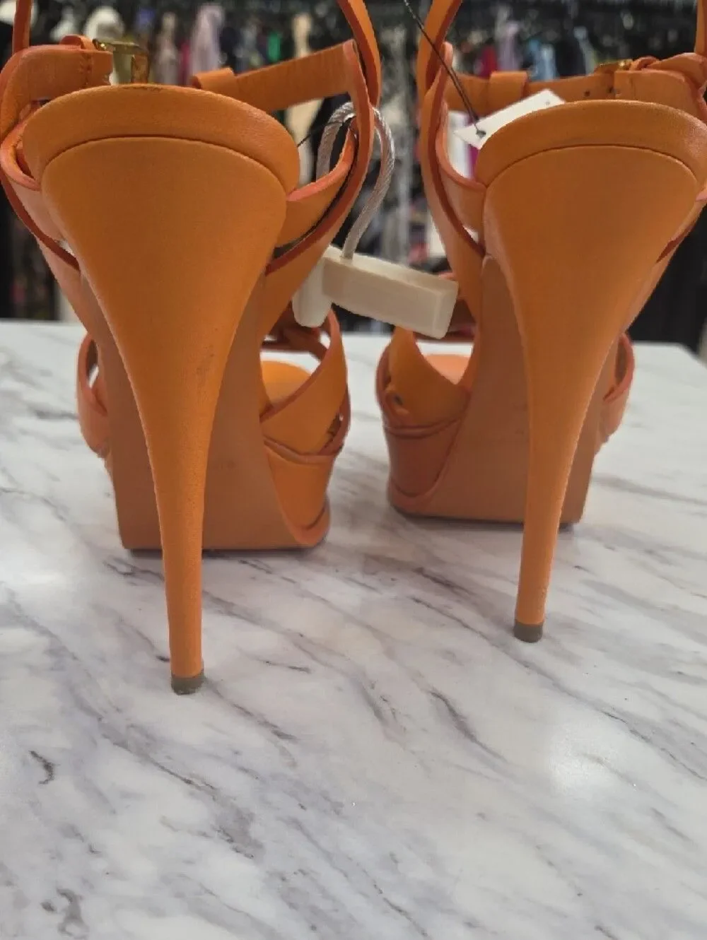 Yves Saint Laurent bold orange