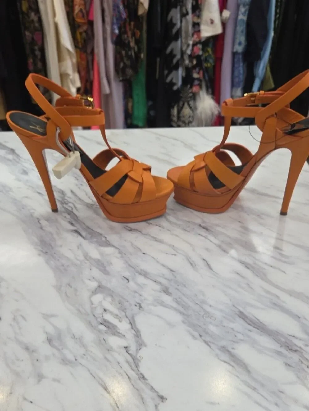 Yves Saint Laurent bold orange
