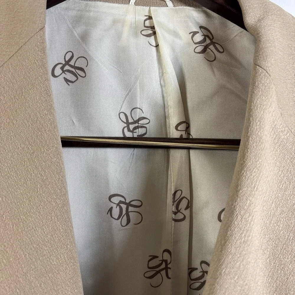 Levi's‎ Panatela Beige Sport Coat Blazer 44R Vintage 90s 22