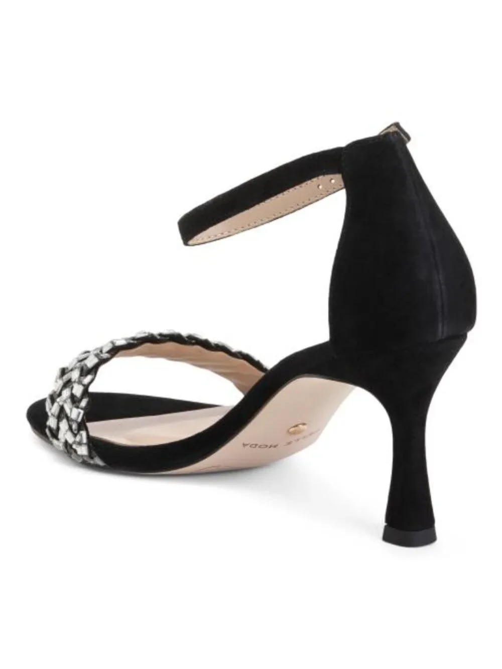 PELLE MODA Suede Heidy Heeled Sandals