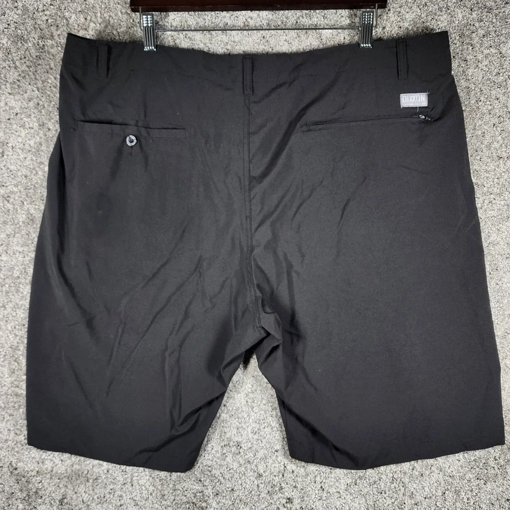Dixxon Utility Shorts Mens 42 Black Stretch Zipper Pocket Excellent