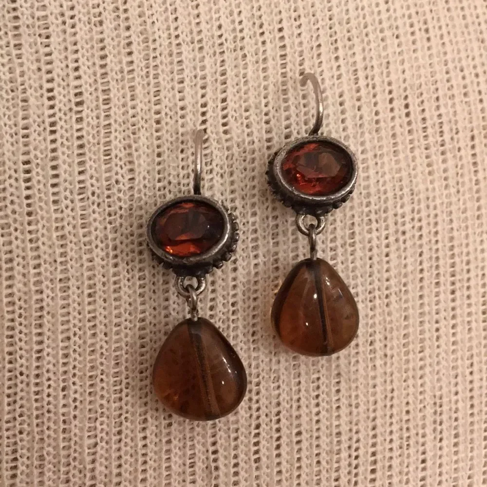 925 Sterling Silver dangling earrings