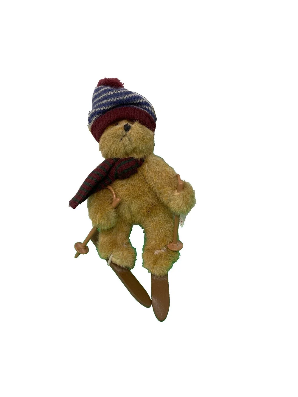 RUSS BERRIE Jointed SKIING Teddy Bear 8