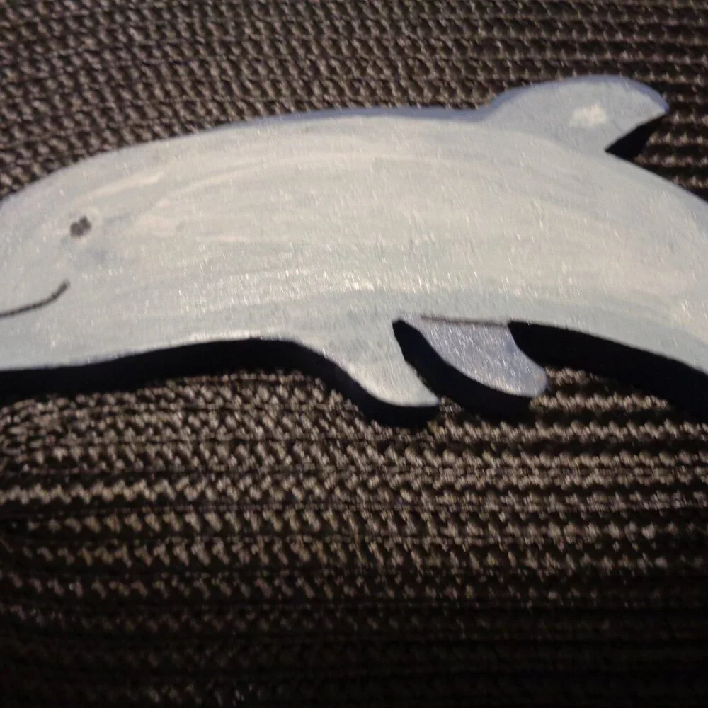 MODERN MADE blue dolphin