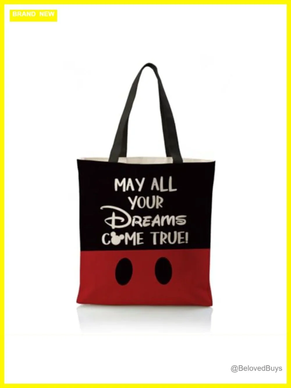 Inspiring Canvas Tote Bag, Reusable, Shopping, Work, Vacation