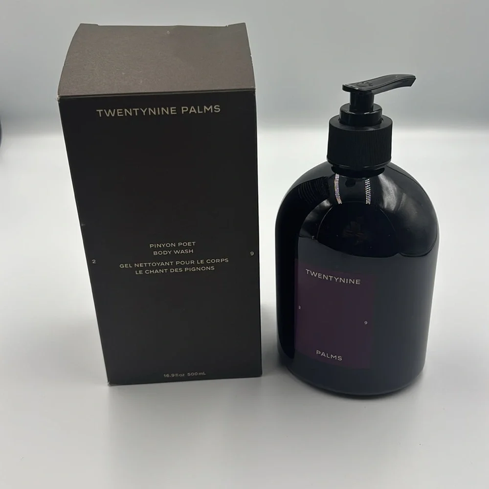 Twentynine Palms Pinyon Poet Body‎ Wash - Black