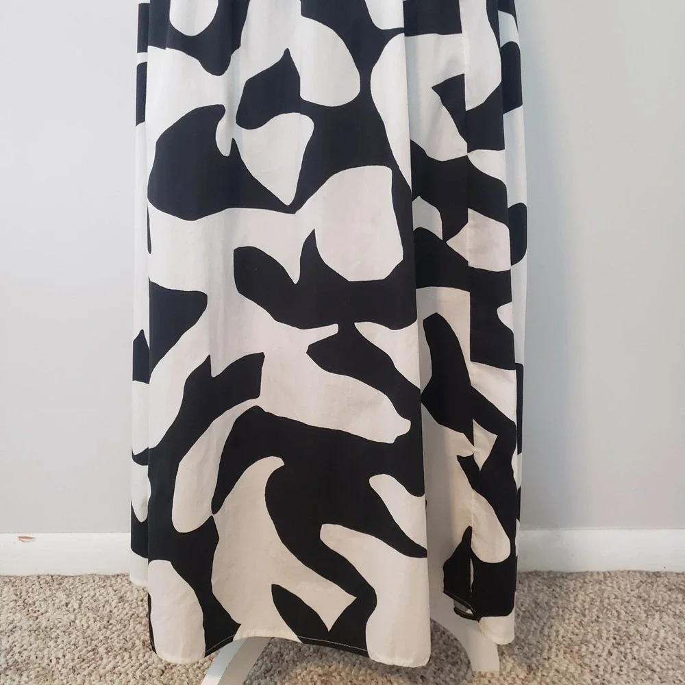 Abercrombie &‎ Fitch Womens Maxi Statement Dress LG PET Euro Summer Coastal Chic