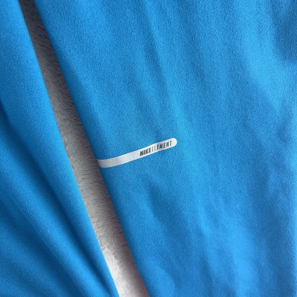 Nike‎ x Soulcycle Quarter Zip Sweater Mens Size Large Blue Long Sleeve