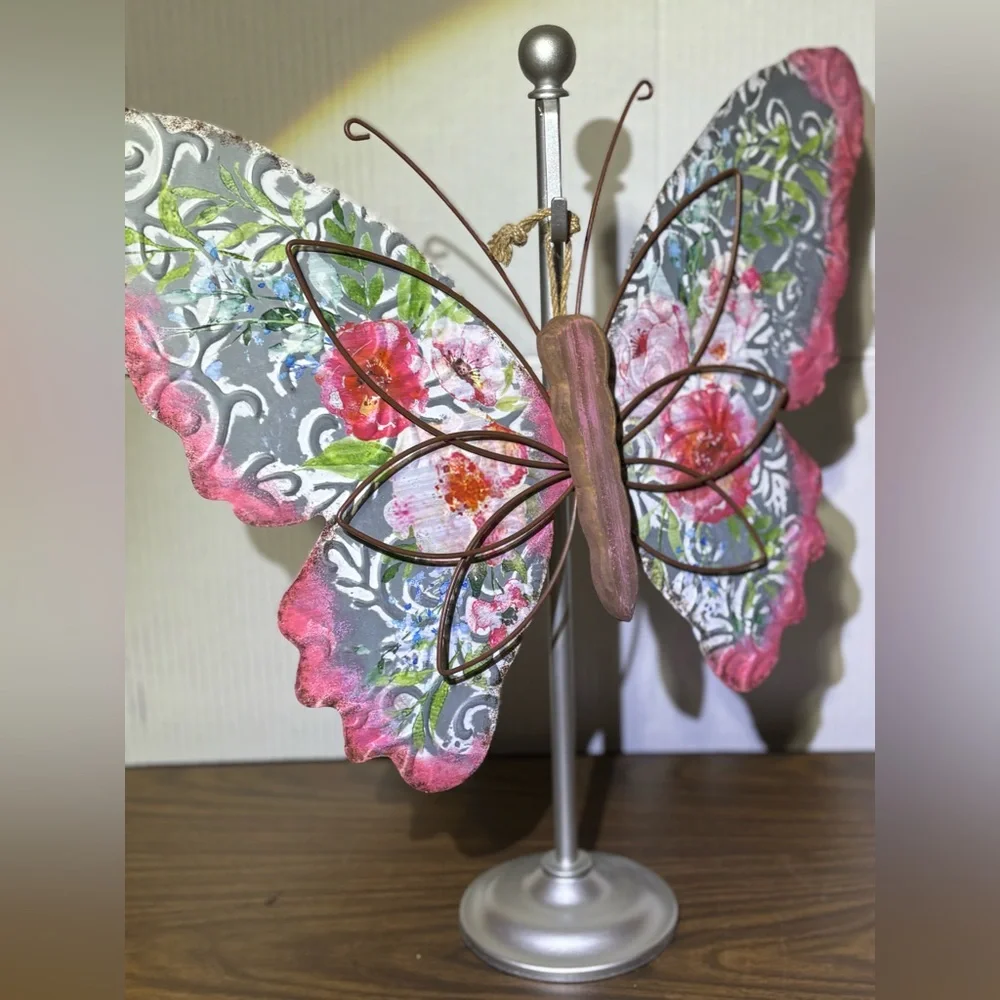 N/A metal butterfly