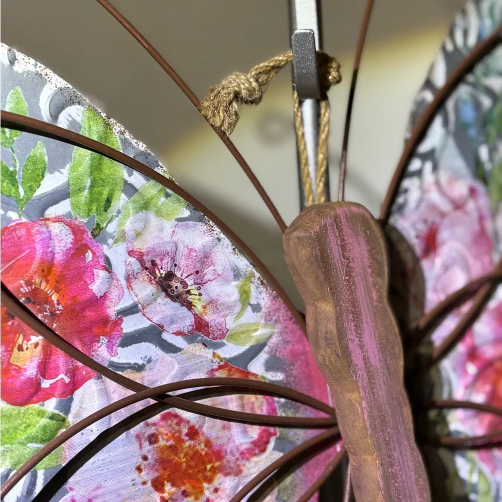 N/A metal butterfly