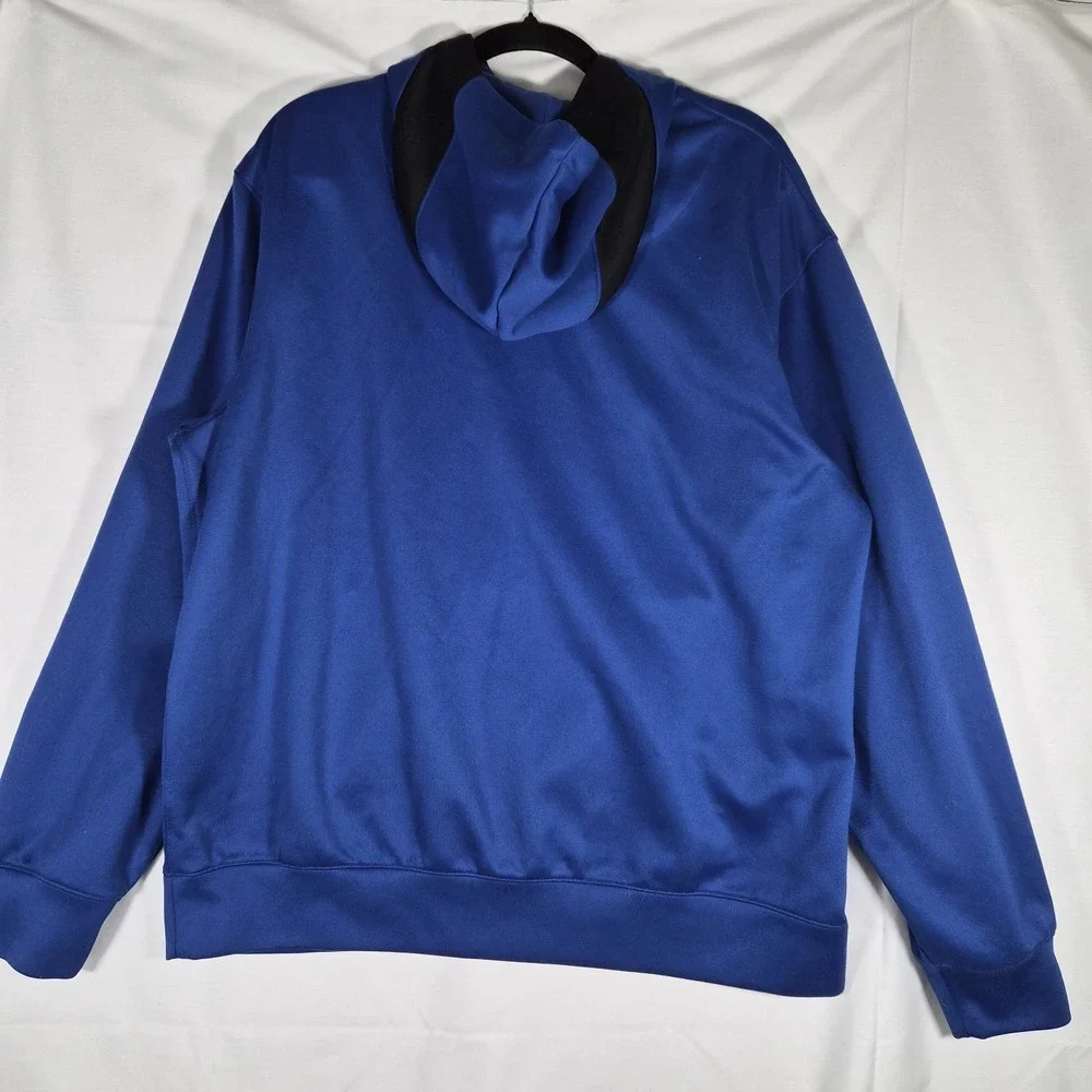 Nike Philadelphia 76ers Hoodie Men's Large Blue NBA‎ Basketball Pullover...
