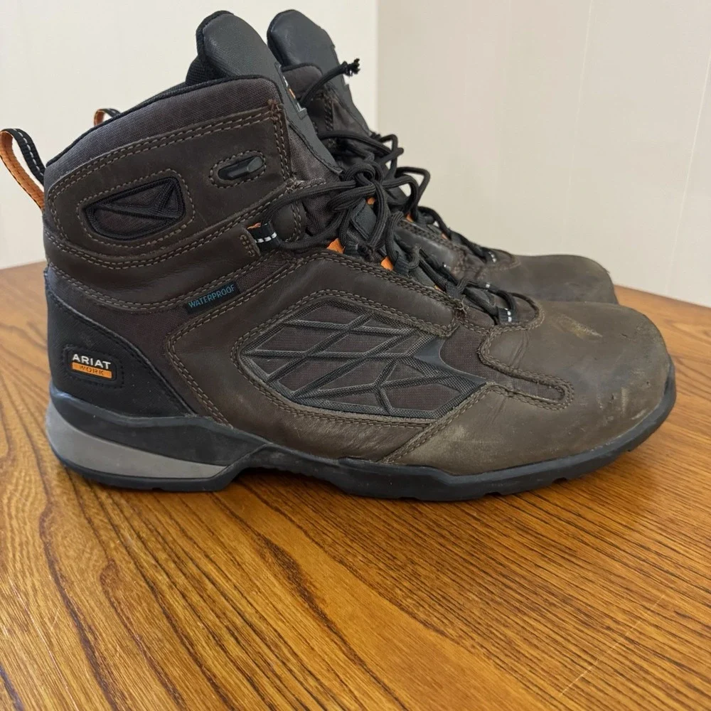 Ariat Rebar‎ Flex 6 H2O Composite Toe Lace-up Work Boots 10021498 Size 14 D