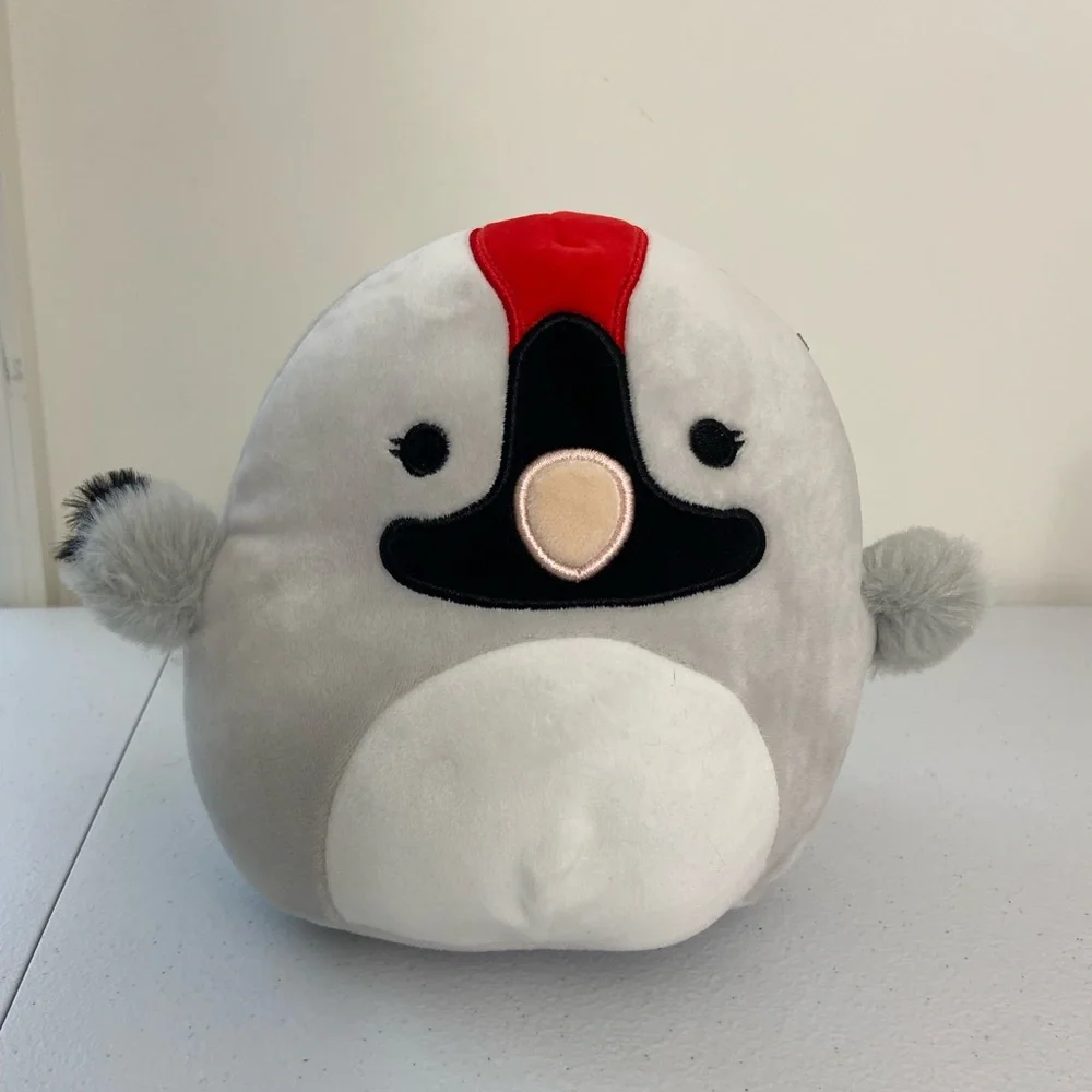 NWOT Basma the‎ Whooping Crane 7.5 inch Squishmallow plush stuffed animal