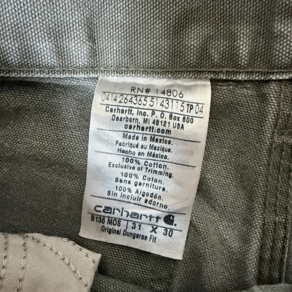 Carhartt heavyweight cotton