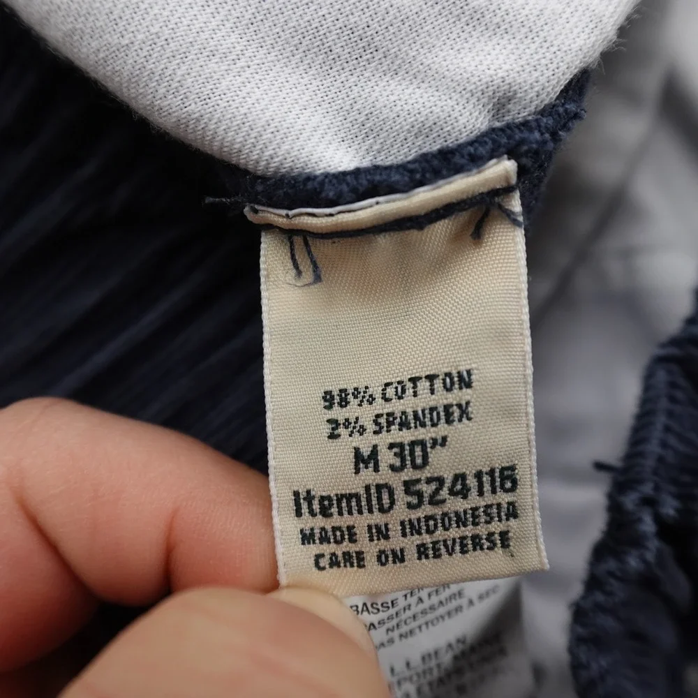L.L. Bean chino as