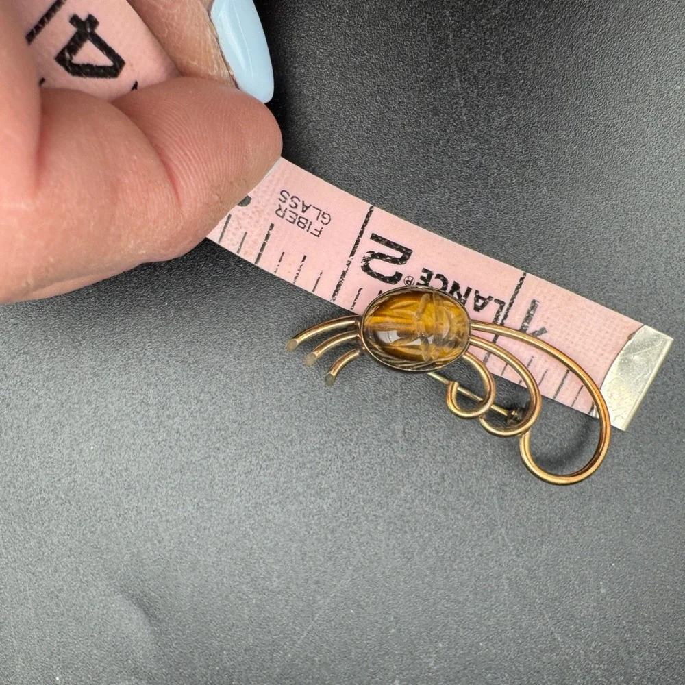 W.R.E. vintage brooch