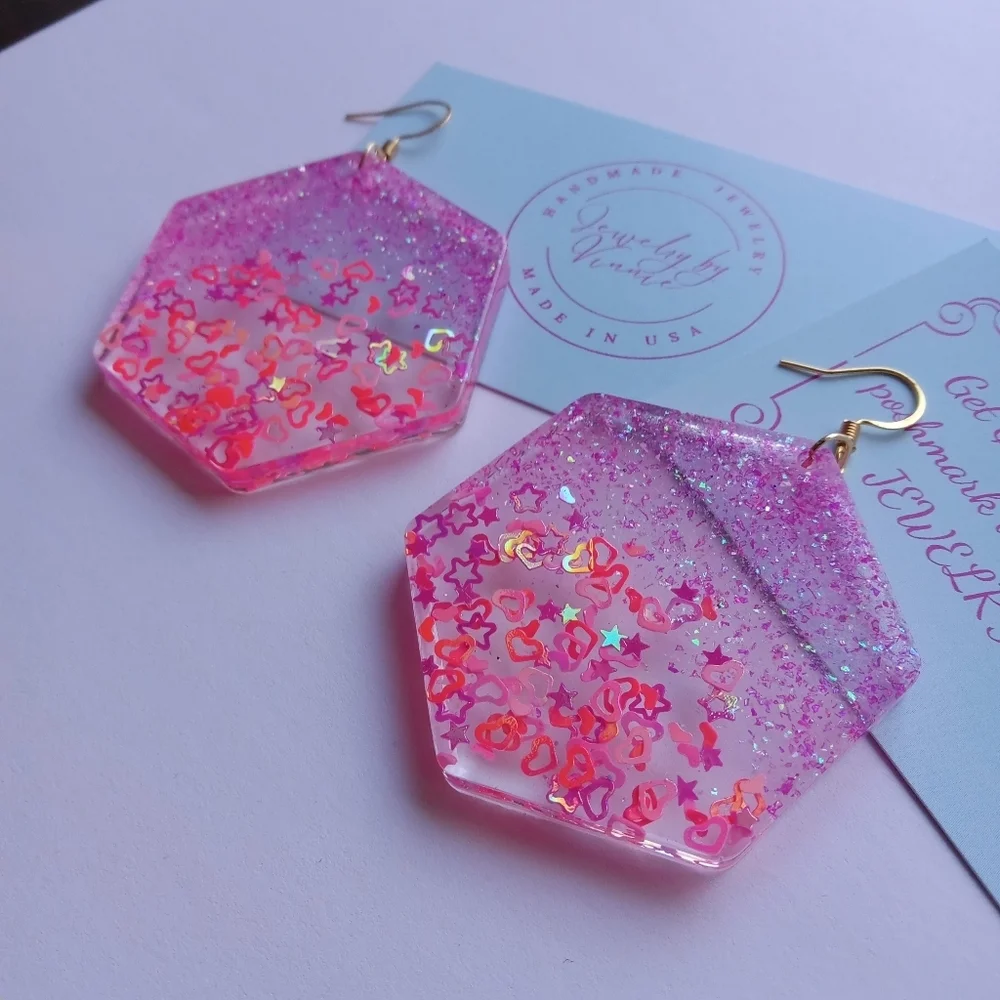 Hand Crafted these earrings