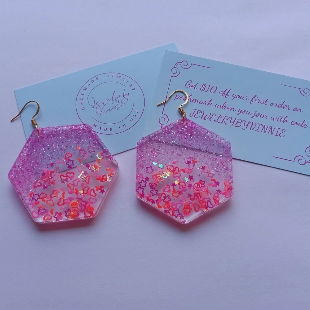Hand Crafted these earrings