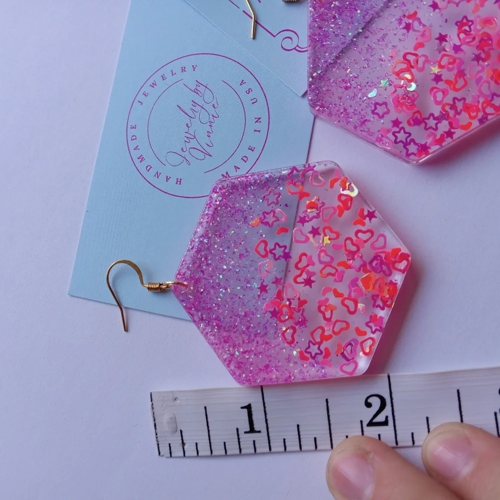 Hand Crafted these earrings