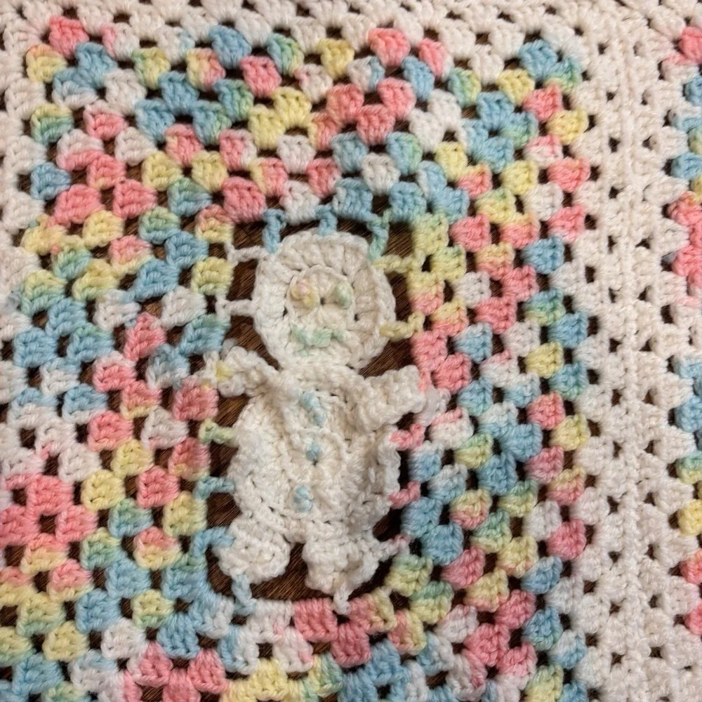 Handmade vintage crochet