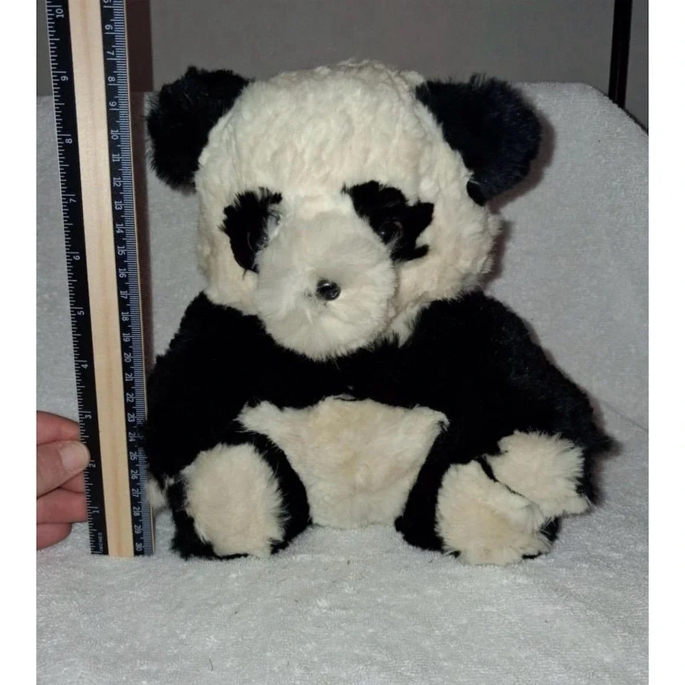 Vintage Fiesta Panda Plush Stuffed Toy‎ Small 6-14 in