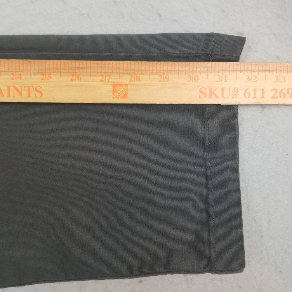 Lee Pants Mens 40x32 Gray Extreme Motion Straight Chino Cargo Stretch Casual