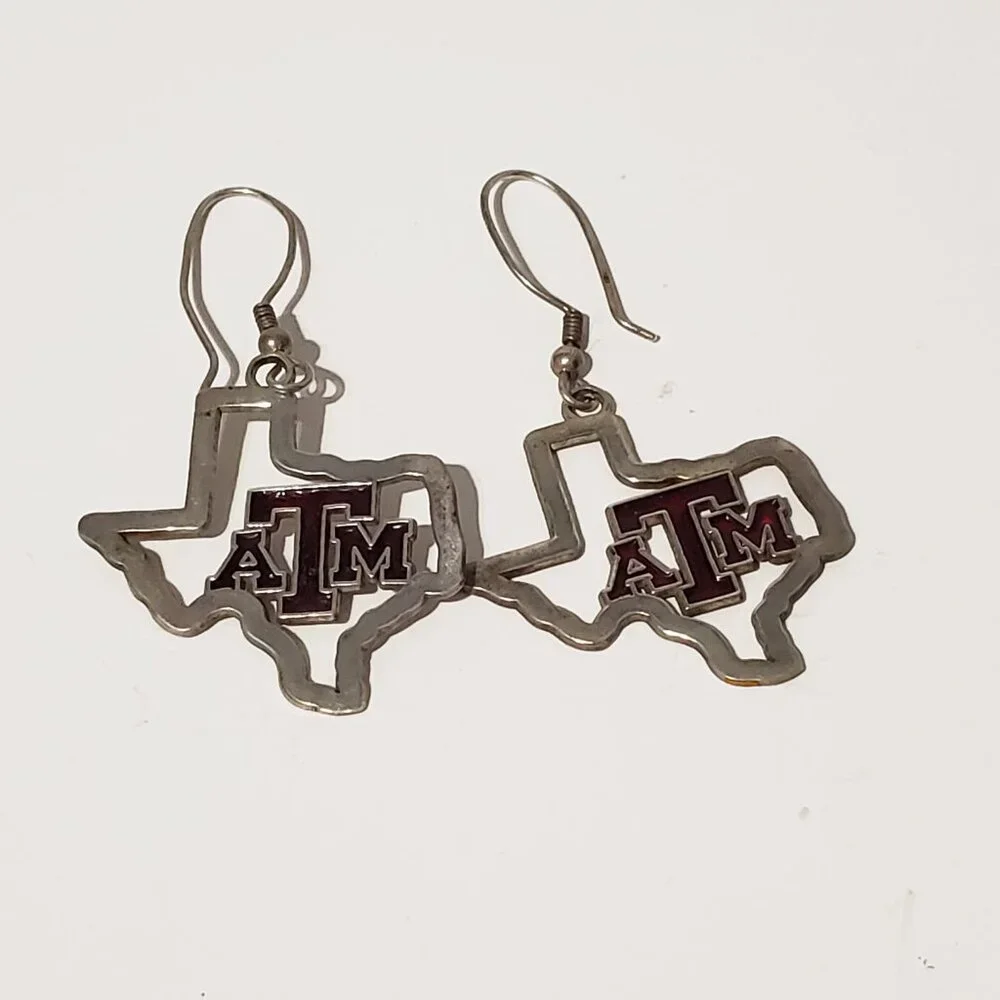 Source Unknown came a&m earrings