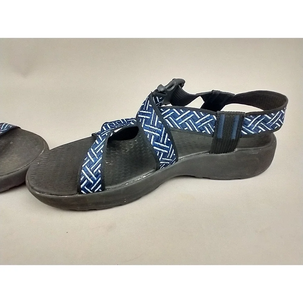 Skechers On the GO 400 Mens Sport Sandals Navy‎ Blue Geometric SN 51569 Size 9