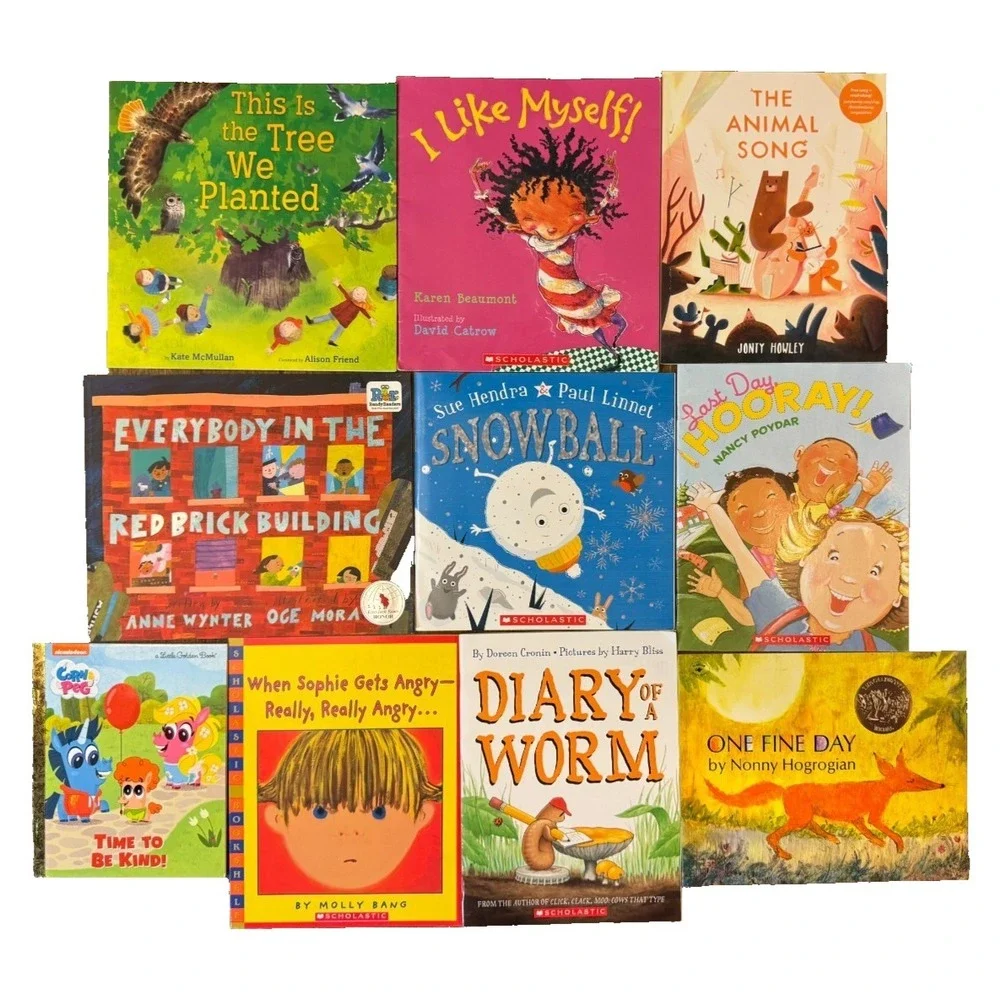 Childrens Picture Story Books Read Alouds Classroom Modern Home School‎ Lot