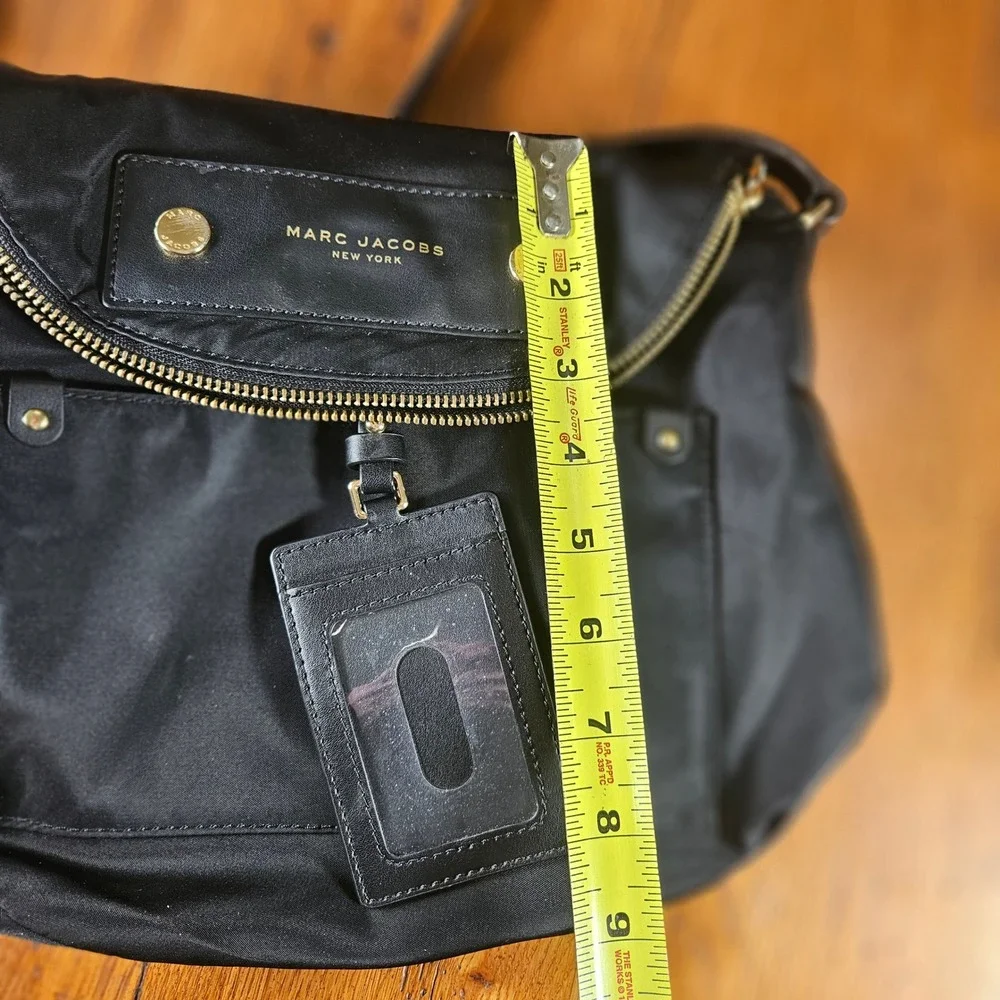 Marc‎ by Marc Jacobs Mini Preppy Natasha Black Nylon Convertible Crossbody Bag