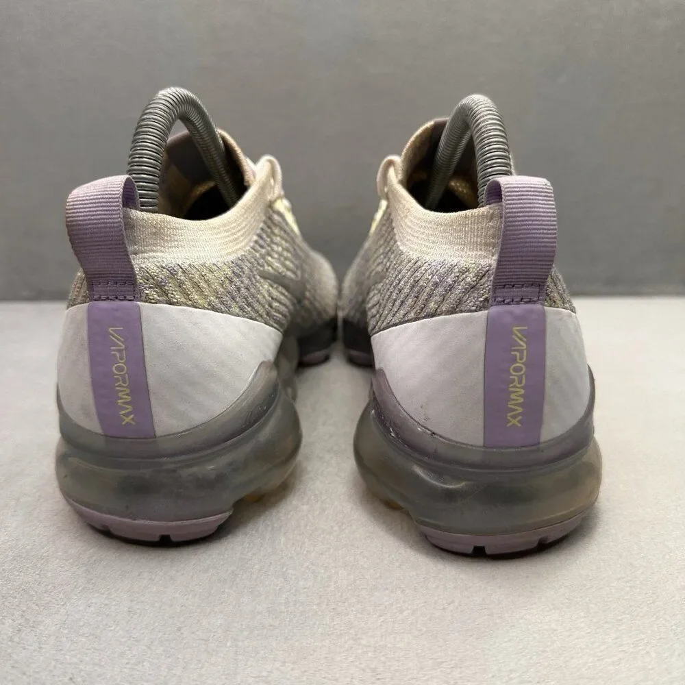 Womens Size 8 Nike Air VaporMax Flyknit 3 Shoes True White‎ Running Sneakers
