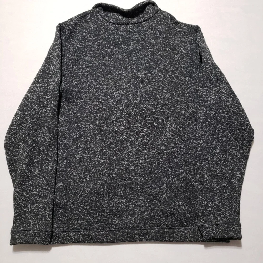Stormtech Performance 1/4 Zip‎ Fleece Pullover Sweater Mens XL Heather Gray
