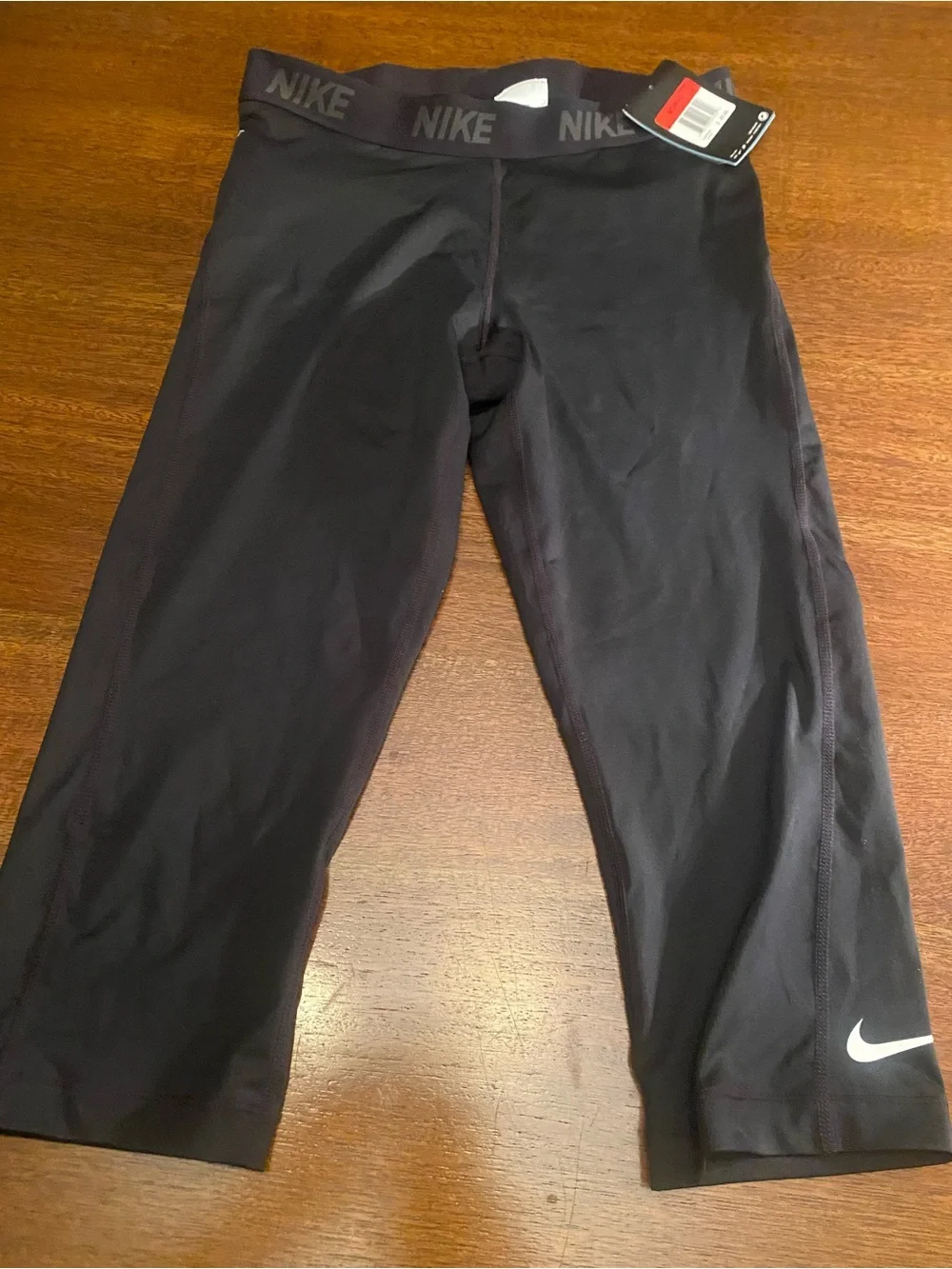 Nike Black Capri Workout Leggings women size large