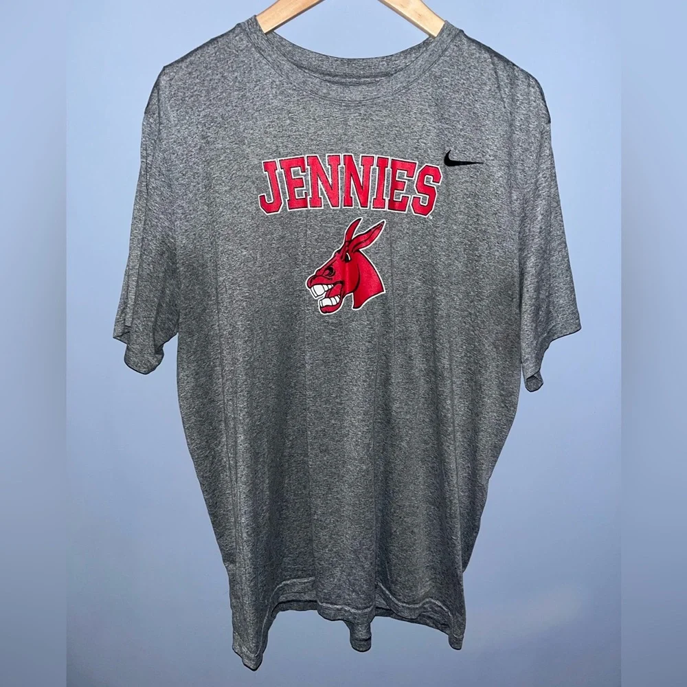 Nike Dri-FIT Mens 2XL UCM Jennies University of‎ Central Missouri Gray T-Shirt